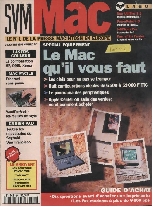 SVM Mac n°57 : Le Mac qu'il vous faut - Collectif -  SVM Mac - Livre