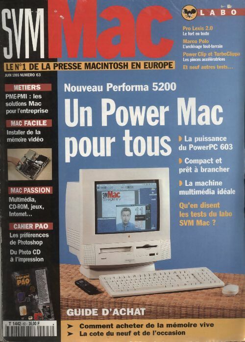 SVM Mac n°63 : Un power Mac pour tous - Collectif -  SVM Mac - Livre