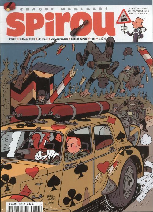 Spirou n°3697 - Collectif -  Spirou - Livre