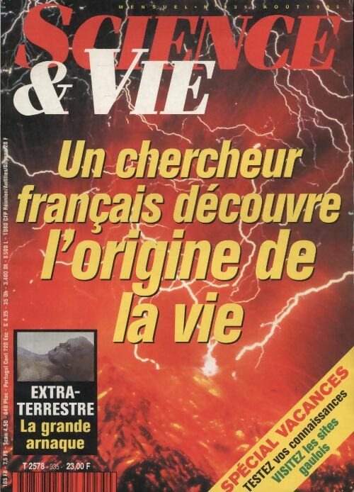 Science & vie n°935 : un chercheur français découvre l'origine de la vie - Collectif -  Science & vie - Livre