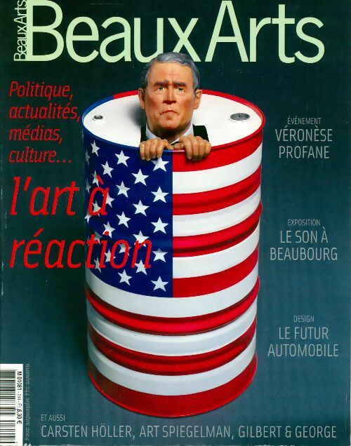 Beaux-Arts Magazine n°244 : L'art à réaction - Collectif -  Beaux-Arts Magazine - Livre