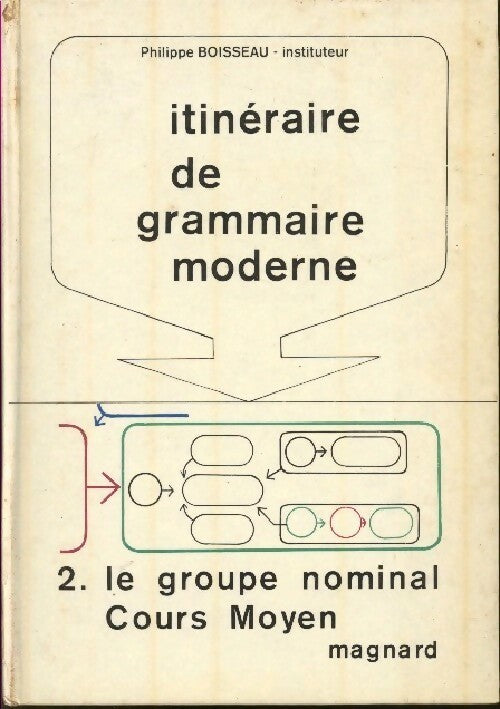 Itinéraire de grammaire moderne Tome II : Le graoupe nominal Cours moyen - Philippe Boisseau -  Magnard GF - Livre