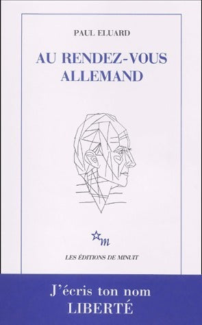 Au rendez-vous allemand - Paul Eluard -  Minuit GF - Livre