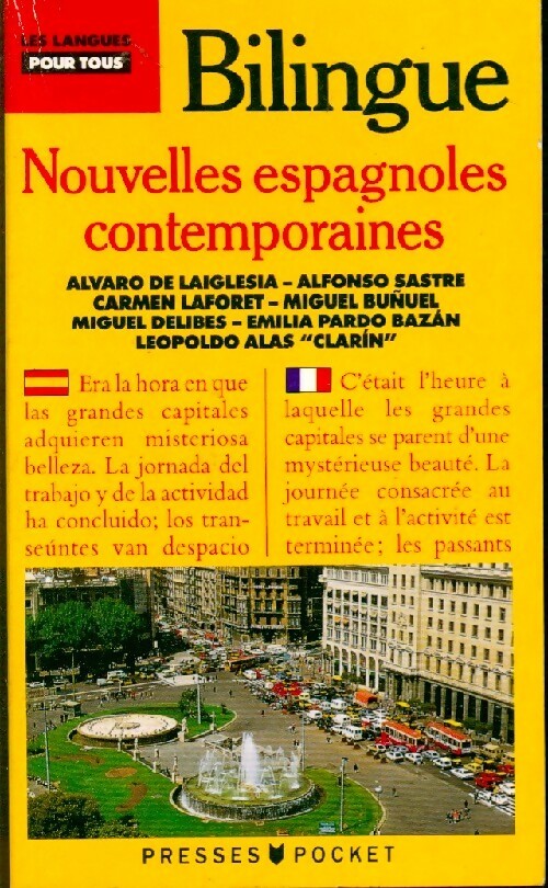 Nouvelles espagnoles contemporaines (bilingue) - Inconnu -  Pocket - Livre