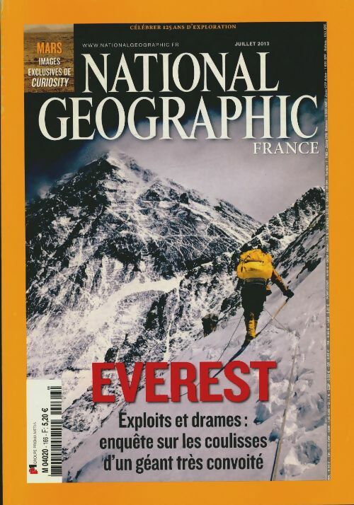 National Geographic n°166 : Everest - Collectif -  National Geographic France - Livre