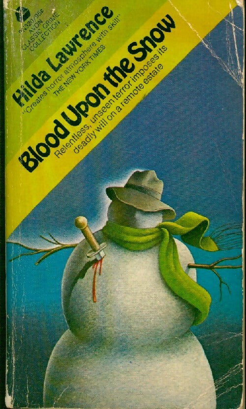 Blood upon the snow - Hilda Lawrence -  Avon Books - Livre