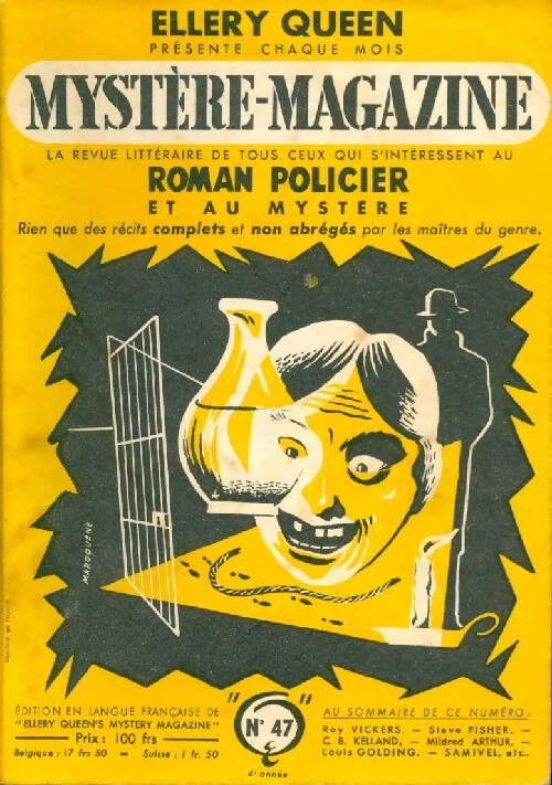 Mystère magazine n°47 - Collectif -  Mystère magazine - Livre