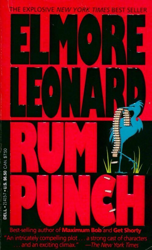 Rum punch - Elmore Leonard -  Dell - Livre