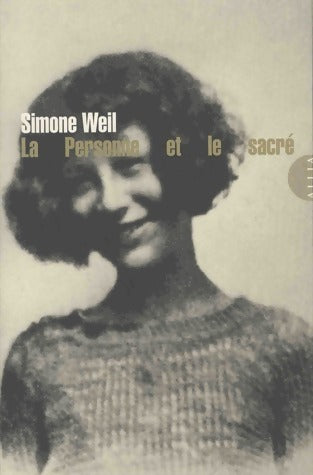 La personne et le sacré - Simone Weil -  Poche Allia - Livre