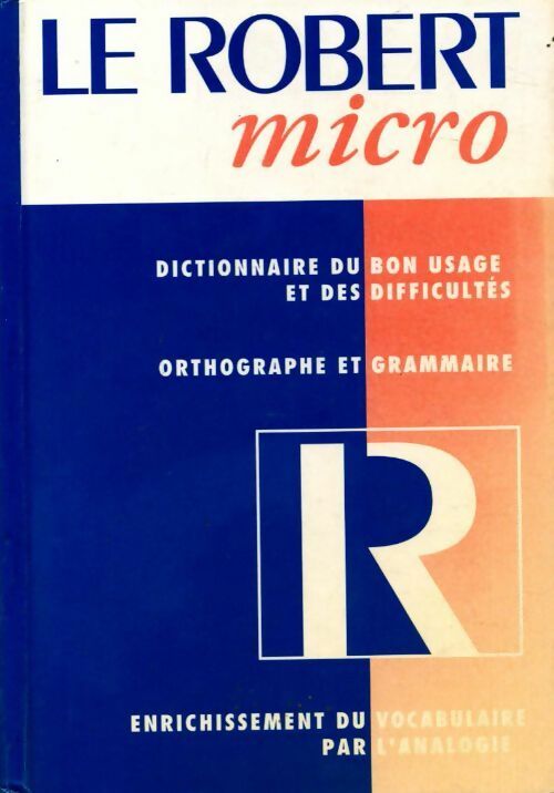 Le Robert micro - Collectif -  Le Robert GF - Livre