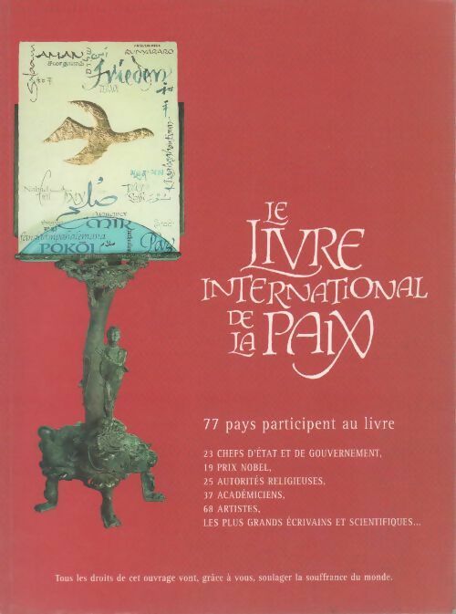 Le livre international de la paix - Collectif -  Unesco GF - Livre