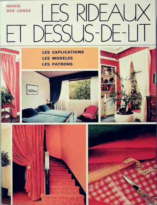 Les rideaux et dessus-de-lit - Marie Des Loges -  Culture, Art, Loisirs GF - Livre