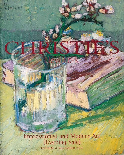 Impressionist and modern art november 2003 - Christie'S -  Christie's - Livre