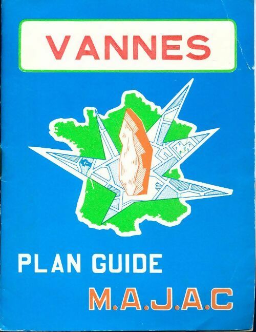 Vannes - Inconnu -  Plan guide M.A.J.A.C. - Livre