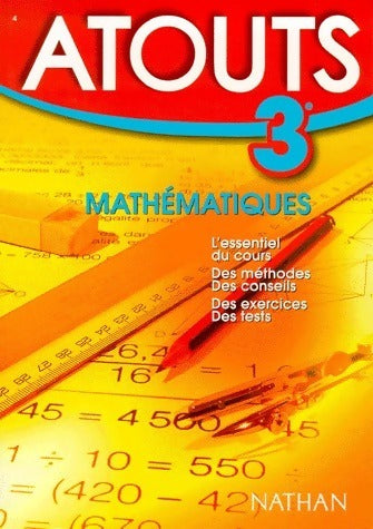 Atouts 3e mathématiques - Collectif -  Atouts - Livre