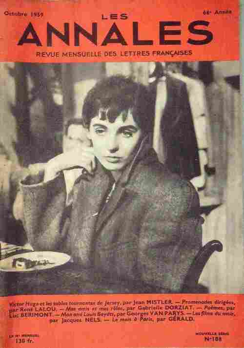 Les annales n°108 : Victor hugo et les tables tournantes / ... - Collectif -  Les annales - Livre