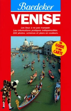 Venise. Avec carte - Peter-H. Baumgarten -  Guide Baedeker - Livre