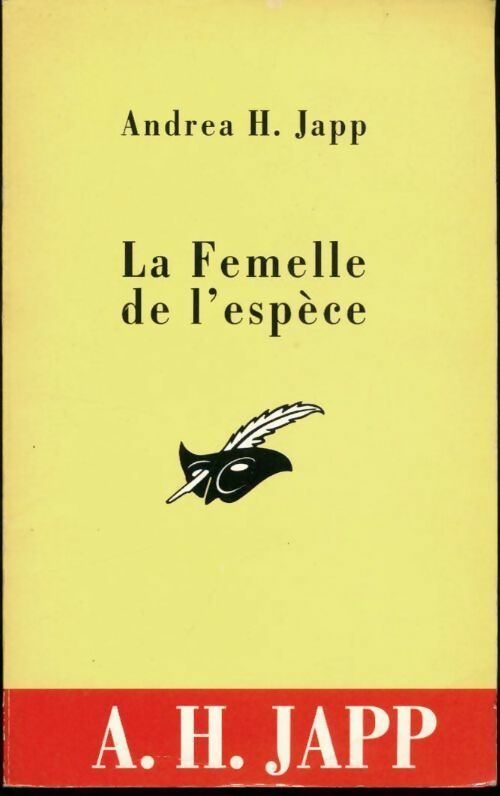 La femelle de l'espèce - Andréa H. Japp -  Le Masque - Livre