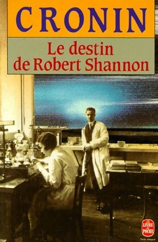 Le destin de Robert Shannon - Archibald Joseph Cronin -  Le Livre de Poche - Livre