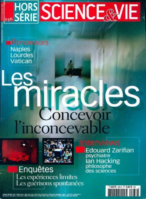 Science & vie Hors-série n°236 : Les miracles - Collectif -  Science & vie hors-série - Livre