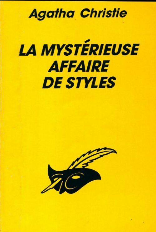 La mystérieuse affaire de styles - Agatha Christie -  Le Masque - Livre