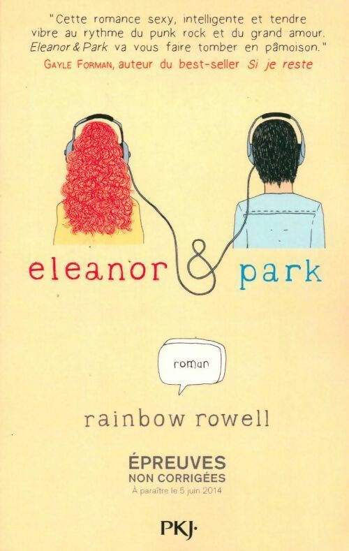 Eleanor & Park - Rainbow Rowell -  Pocket jeunesse GF - Livre