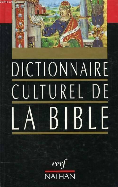 Dictionnaire culturel de la Bible - Collectif -  Cerf GF - Livre