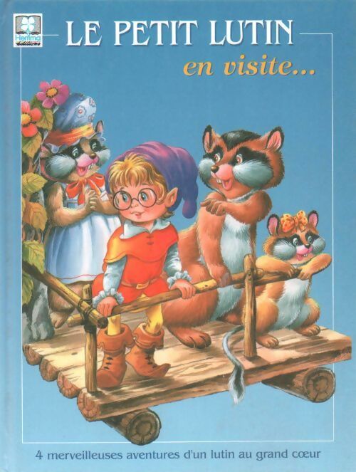 Le petit lutin en visite... - Joëlle Barnabé -  Le petit lutin en visite - Livre