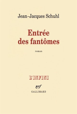 Entrée des fantômes - Jean-Jacques Schuhl -  L'infini - Livre