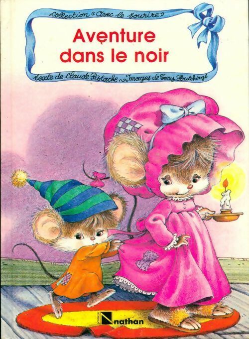 Aventure dans le noir - Claude Pistache -  Avec le sourire - Livre