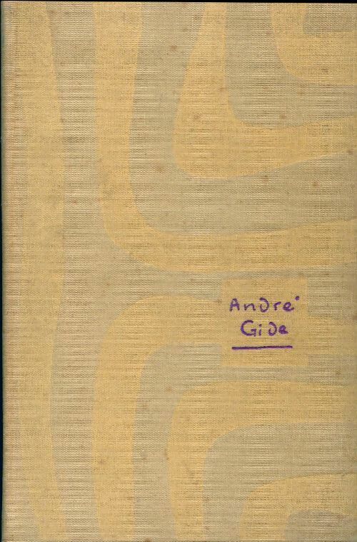 L'immoraliste - André Gide -  Romans - Livre