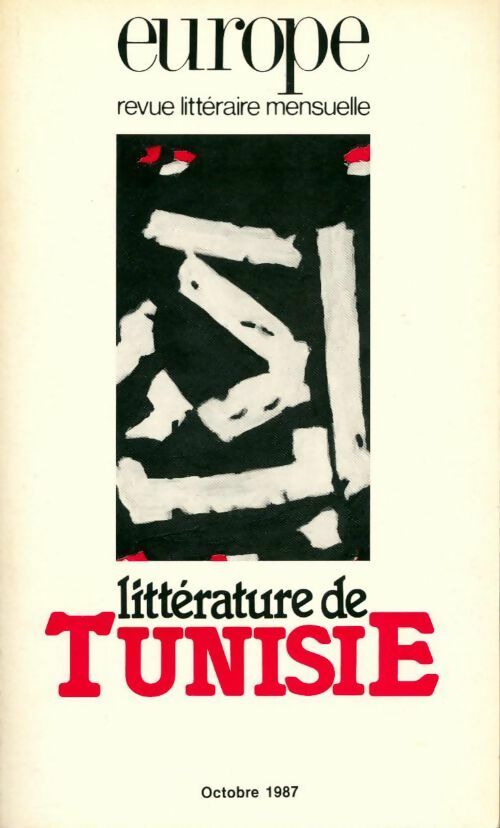 Littérature de Tunisie - Collectif -  Revue Europe - Livre