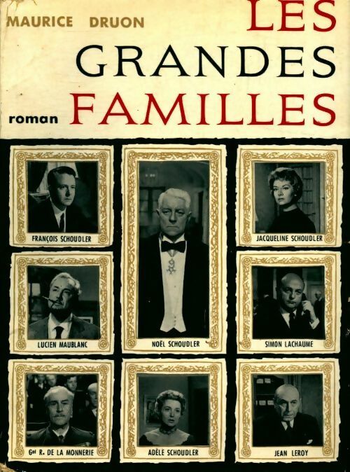 Les grandes familles - Maurice Druon -  Julliard GF - Livre