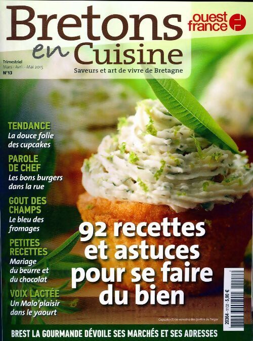 Bretons en cuisine n°13 : 92 recettes et astuces pour se faire du bien - Collectif -  Bretons en cuisine - Livre