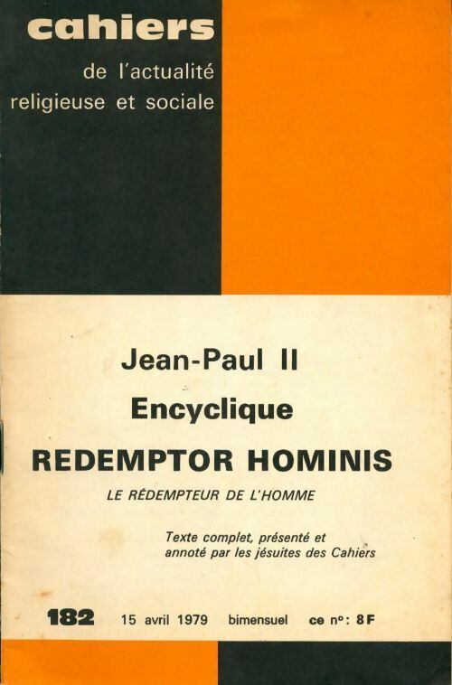 Cahiers de l'actualité religieuse et sociale n°182 - Collectif -  Cahiers de l'actualité religieuse et sociale - Livre