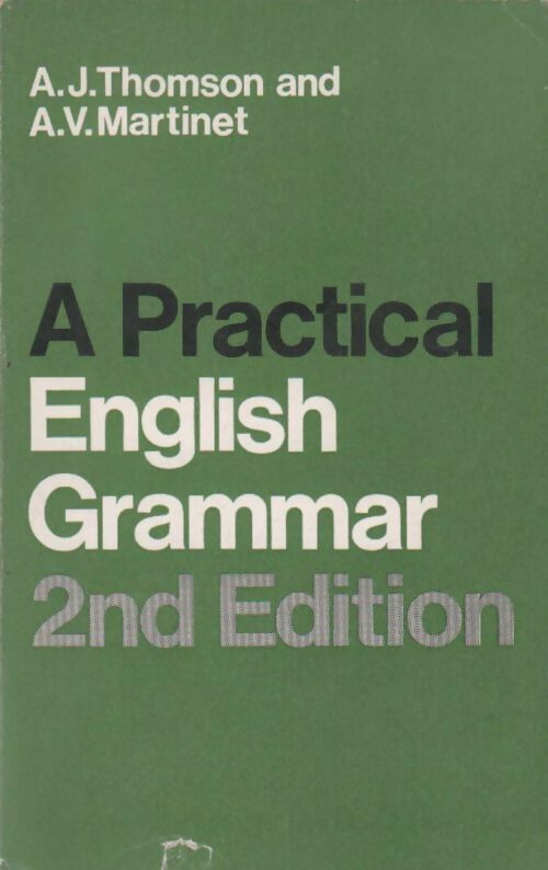 A practical english grammar exercises 5 - A.J. Thomson -  Oxford University GF - Livre