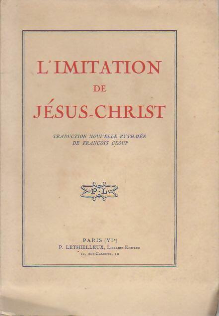 Imitation de Jésus-Christ - Inconnu -  Lethielleux GF - Livre