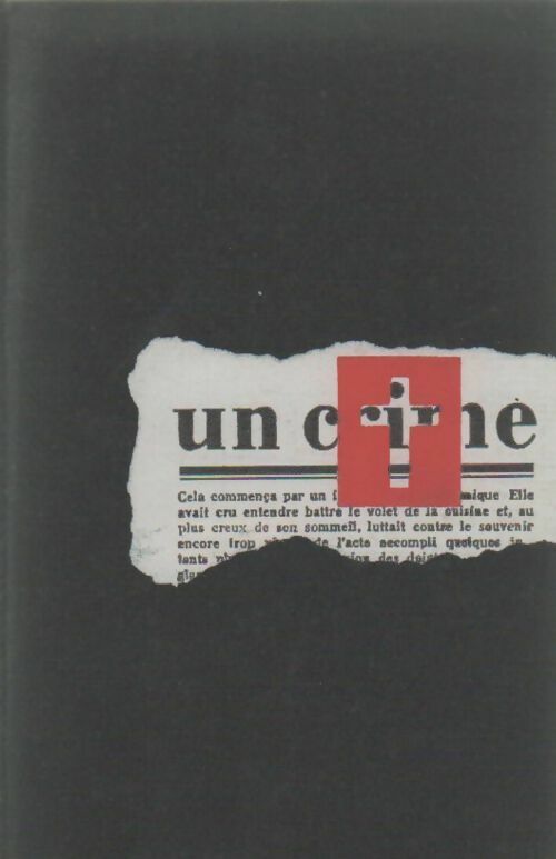 Un crime - Georges Bernanos -  Club Français du livre GF - Livre