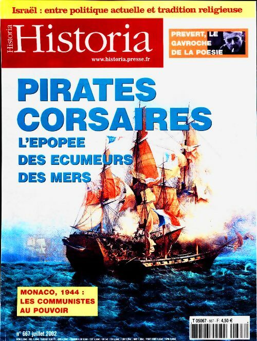 Historia n°667 : Pirates corsaires - Collectif -  Historia - Livre