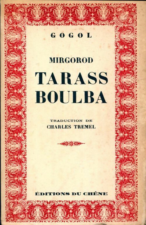 Tarass Boulba - Nicolas Gogol -  Littérature étrangère - Livre