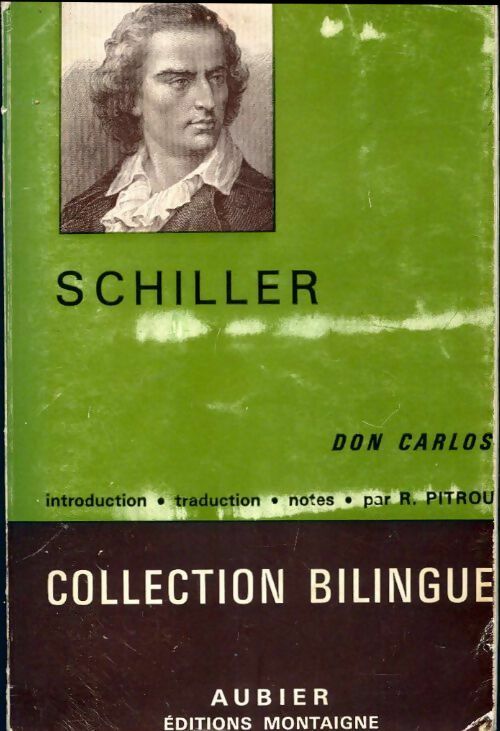 Don Carlos - Friedrich Von Schiller -  Bilingue - Livre