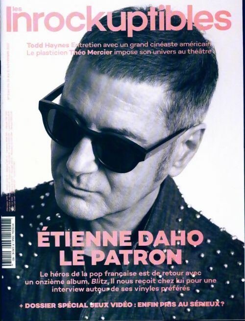 Les inRockuptibles n°1146 : Etienne Daho - Collectif -  Les inRockuptibles - Livre
