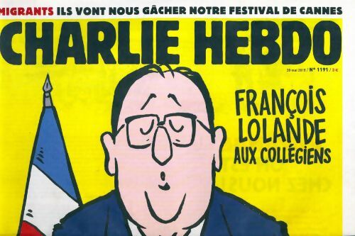 Charlie hebdo n°1191 : François Lolande aux collégiens - Collectif -  Charlie Hebdo - Livre