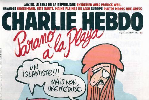 Charlie hebdo n°1197 : Parano à la playa - Collectif -  Charlie Hebdo - Livre