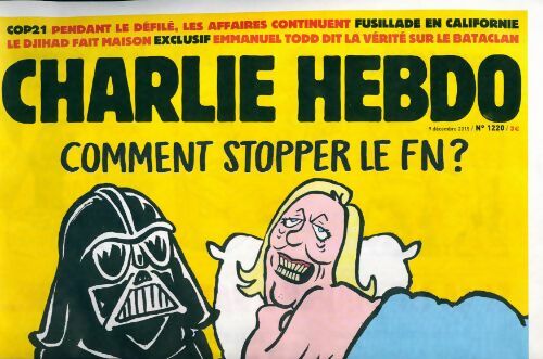 Charlie hebdo n°1220 : Comment stopper le FN ? - Collectif -  Charlie Hebdo - Livre