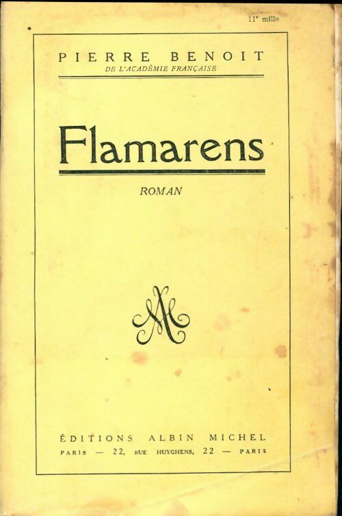 Flamarens - Pierre Benoit -  Ouvrages de Pierre Benoit - Livre