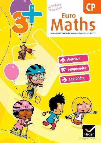 Euro maths CP - Marie-Lise Peltier -  Histoire Hatier - Livre