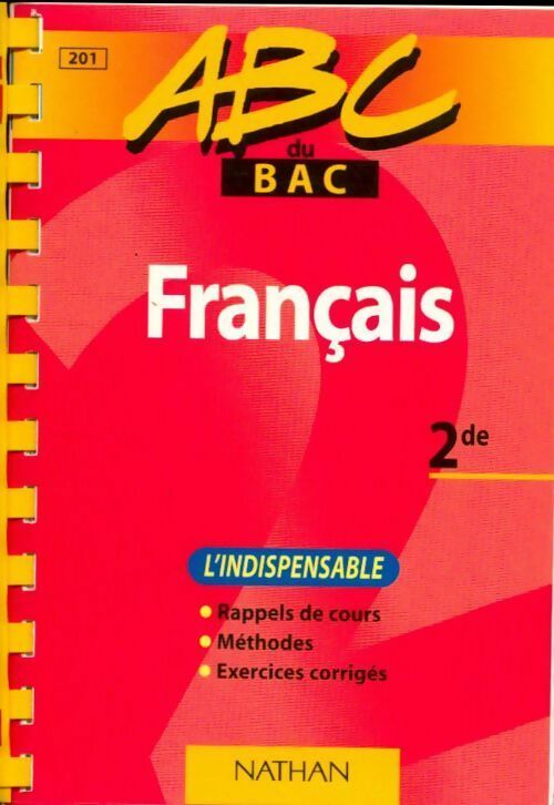 Français seconde - Nourry-Namur -  ABC du bac - Livre