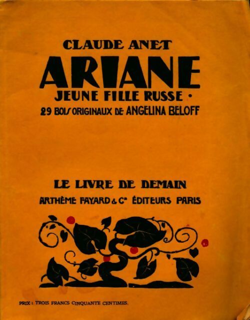 Ariane, jeune fille russe - Claude Anet -  Le livre de demain (Grand format) - Livre