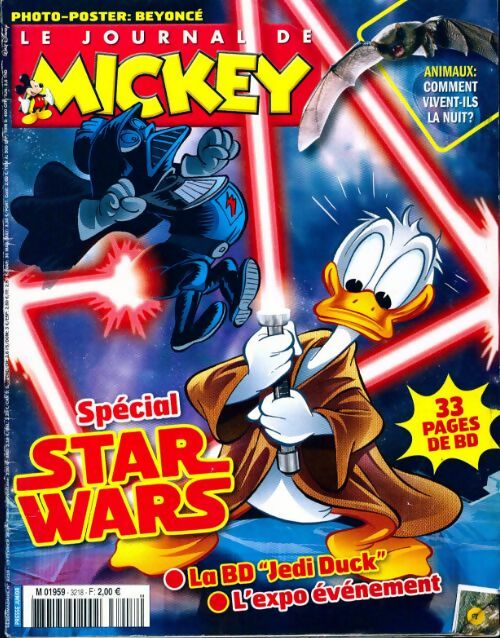 Le journal de Mickey n°3218 : Spécial Star Wars - Collectif -  Le journal de Mickey - Livre